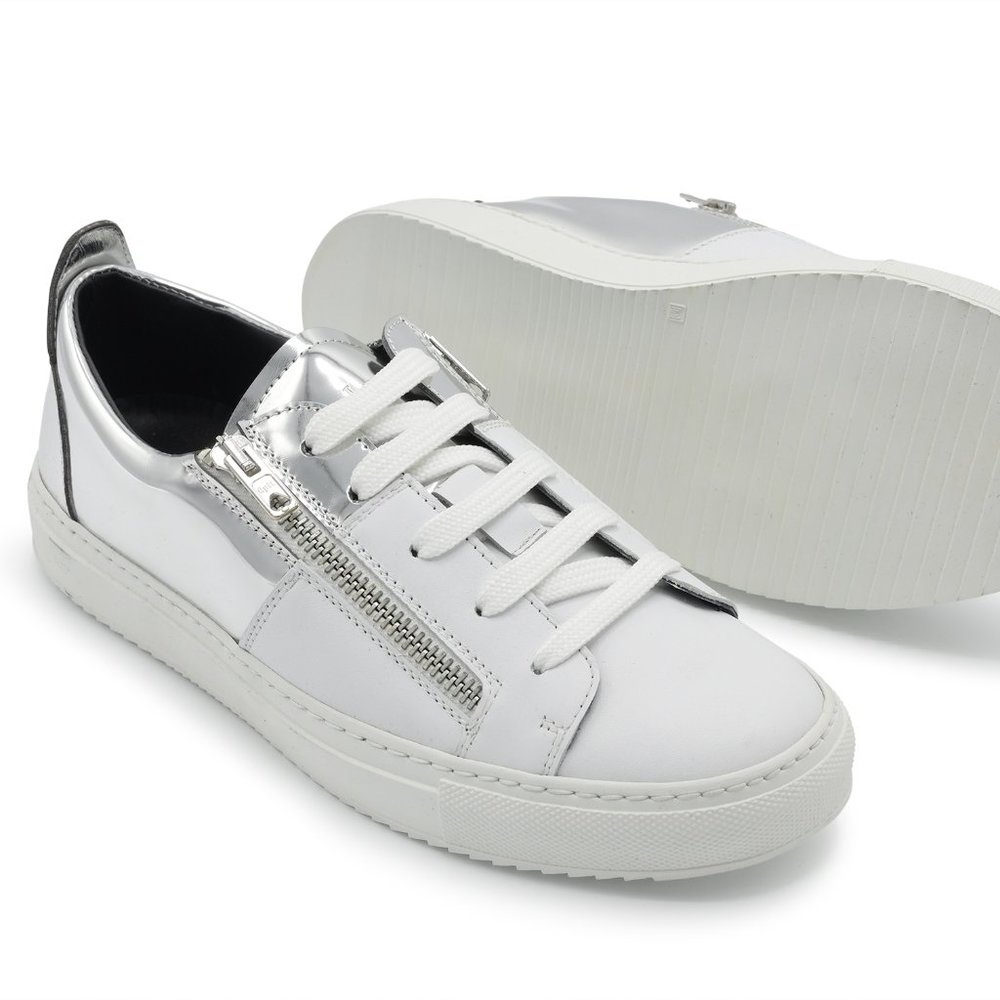 Gianfranco Lattanzi Women Sneaker White / Silver - Picture 5 of 6